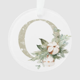 Gepersonaliseerde kerstversiering met uw initialen ornament