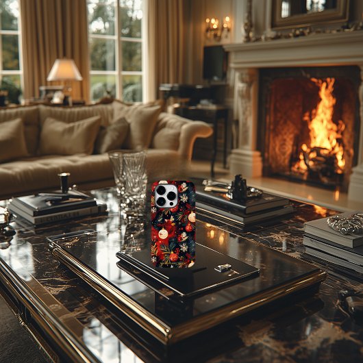 Gepersonaliseerde kerstversieringen en dennen Case-Mate iPhone case