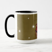 Gepersonaliseerde kerstvoorziening mok (Links)