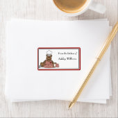 Gepersonaliseerde keukenlabels - medium size etiket (Insitu)