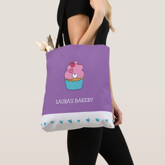 Gepersonaliseerde Kinder baking Canvas tas (Dichtbij)