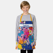 Gepersonaliseerde Kinder Craft Schort (Gedragen)