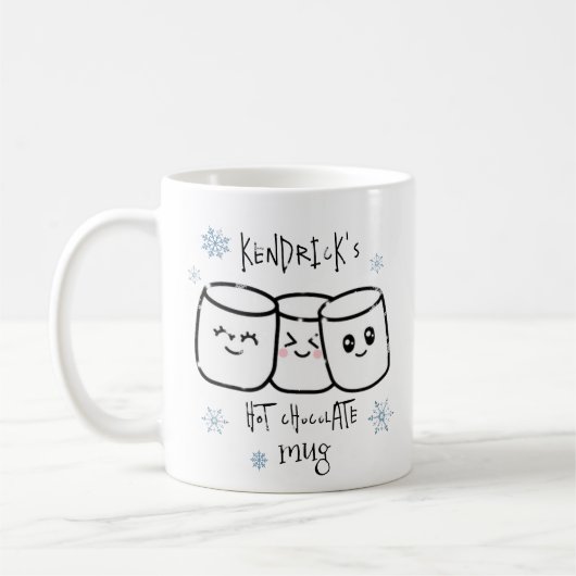 Gepersonaliseerde Kinder Hot Chocolate Mok (Links)