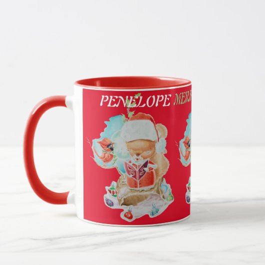 GEPERSONALISEERDE KINDER KERST MOK (Links)
