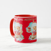 GEPERSONALISEERDE KINDER KERST MOK (Voorkant links)