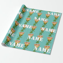 Gepersonaliseerde Kinder Kerstmis Elf