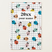 Gepersonaliseerde Kinder lieveheersbeestje planner (Voorkant)