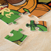 Gepersonaliseerde Kinder Thanksgiving puzzel (Zijkant)