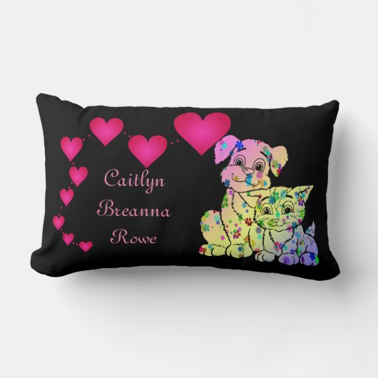 Gepersonaliseerde kinderdagtijd Prayer Pillow Kussen (Voorkant)