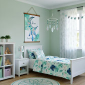 Gepersonaliseerde kinderdromer hangend wandkleed