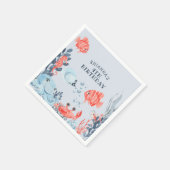 Gepersonaliseerde Kinderen onder het Zee Servet (Hoek)