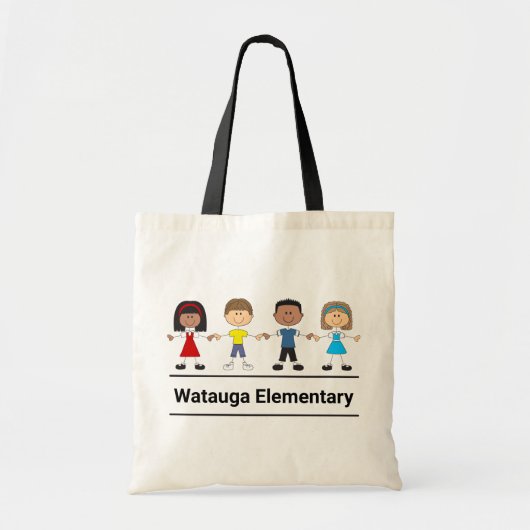 Gepersonaliseerde Kinderen Tote Bag (Voorkant)