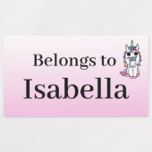 Gepersonaliseerde kinderlabels labels (Design 1)