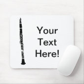 Gepersonaliseerde klarinet muismat (Met muis)