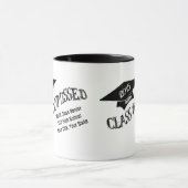 Gepersonaliseerde Klasse de Mok van het Afstuderen (Midden)