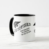 Gepersonaliseerde Klasse de Mok van het Afstuderen (Voorkant links)