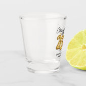 Gepersonaliseerde Klasse van 2025 Afstuderen Shot Glas (Links)