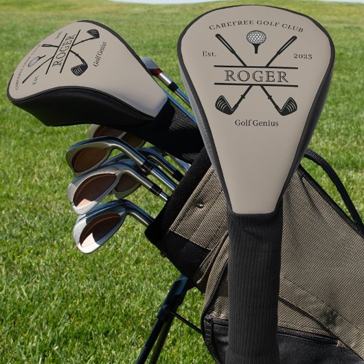 Gepersonaliseerde klassieke golfclub golfheadcover