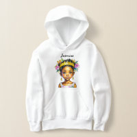 Gepersonaliseerde kleine meisje prinses van kleur