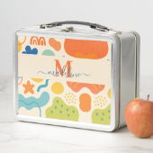 Gepersonaliseerde Kleur Splash Abstracte Metalen L (In situ)