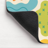 Gepersonaliseerde Kleur Splash Abstracte Muismat (Hoek)