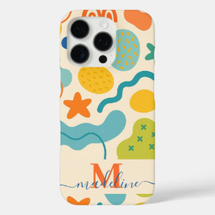 Gepersonaliseerde Kleur Splash Abstracte Telefoonh iPhone 16 Pro Hoesje