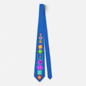 Gepersonaliseerde kleuren van het Stropdas van de  (Voorkant)