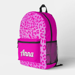 Gepersonaliseerde kleurrijke moderne Girly Rainbo Bedrukte Rugzak