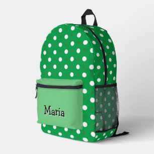 Gepersonaliseerde kleurrijke moderne Girly Rainbo Bedrukte Rugzak