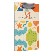 Gepersonaliseerde Kleursplash Abstract Klembord (Rechts)