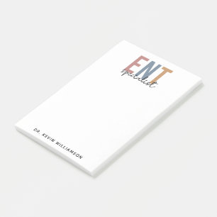 Gepersonaliseerde KNO-arts KNO-specialist Post-it® Notes