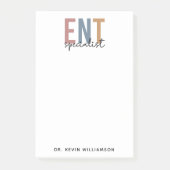 Gepersonaliseerde KNO-arts KNO-specialist Post-it® Notes (Voorkant)