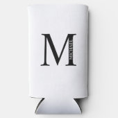 Gepersonaliseerde Koelbox van het Monogram en van (Voorkant)