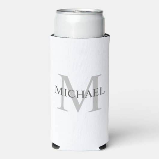 Gepersonaliseerde Koelbox van het Monogram en van  (Seltzer Voorkant)