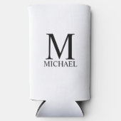 Gepersonaliseerde Koelbox van het Monogram en van (Voorkant)