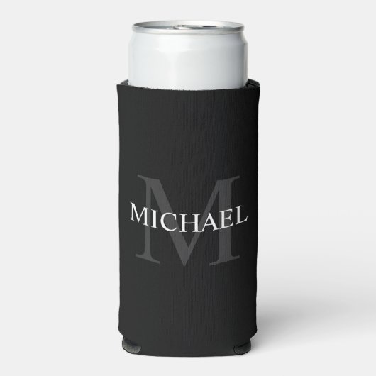 Gepersonaliseerde Koelbox van het Monogram en van (Seltzer Voorkant)