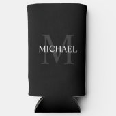 Gepersonaliseerde Koelbox van het Monogram en van (Voorkant)