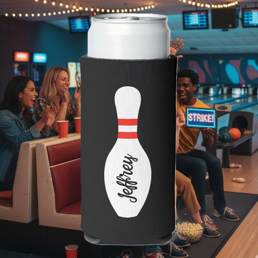 Gepersonaliseerde koelbox voor bowling Verjaardags
