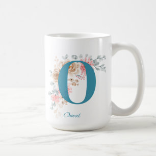 Gepersonaliseerde koffie Mok Letter O