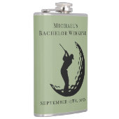 Gepersonaliseerde kolf | Vrijgezellengolfweekend Heupfles (Rechts)