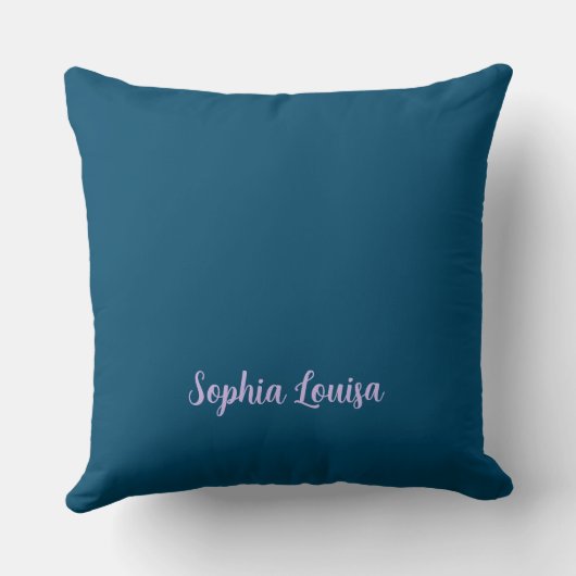 Gepersonaliseerde koraalrif Marine Life Vis & Dier Kussen (Achterkant)