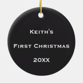 Gepersonaliseerde Kosmische Bubbelstroom Keramisch Ornament
