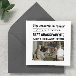 gepersonaliseerde krant   Beste grootouders