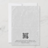 Gepersonaliseerde krant Bewaar de trouwdatum Kaart (Achterkant)