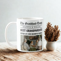 Gepersonaliseerde krant Mok | Beste grootouders