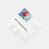 gepersonaliseerde kreeft servetten (Hoek)