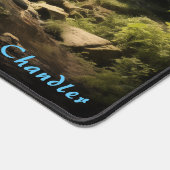 Gepersonaliseerde kreek in de Forest Desk Mat (Hoek)