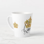 Gepersonaliseerde Kroonkoningin makelaardij Mok (Linkerhoek)