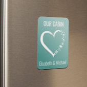 Gepersonaliseerde kruising deur hartslag magneet