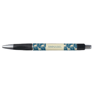 Gepersonaliseerde Kunst Deco inspireerde Flamingo Pen